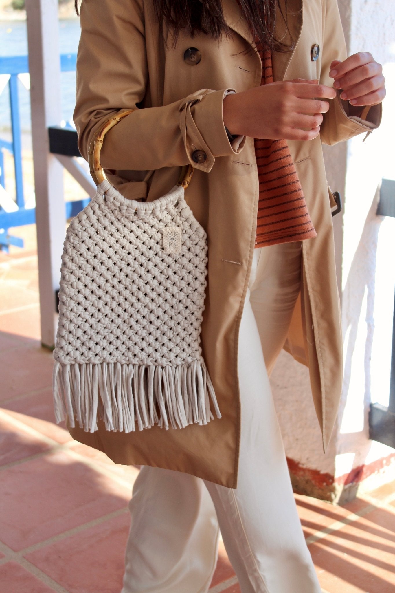 BOLSO LADY - BEIGE - Merakis | Bolsos hechos a mano y decoración
