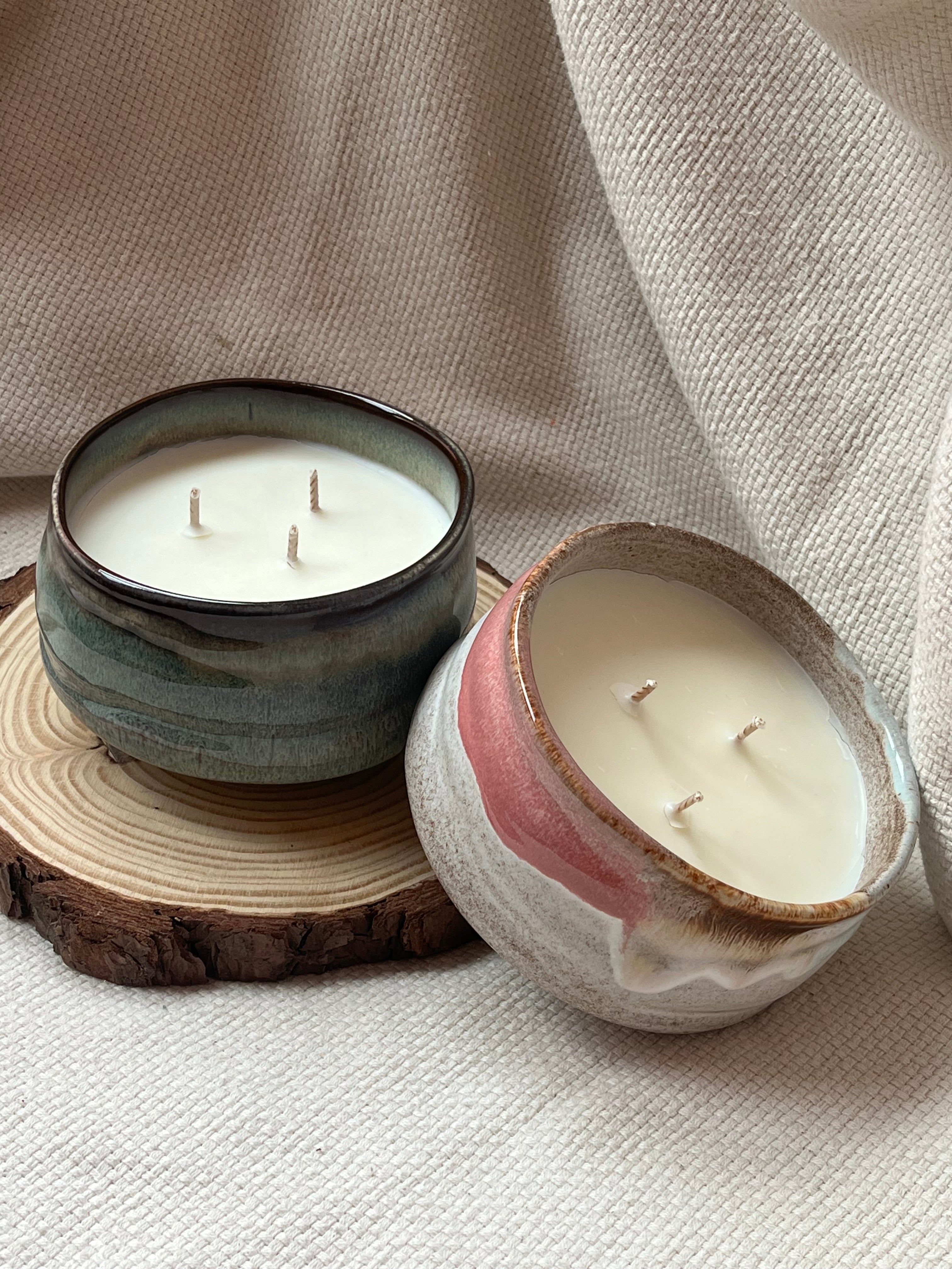 VELAS DE CERÁMICA