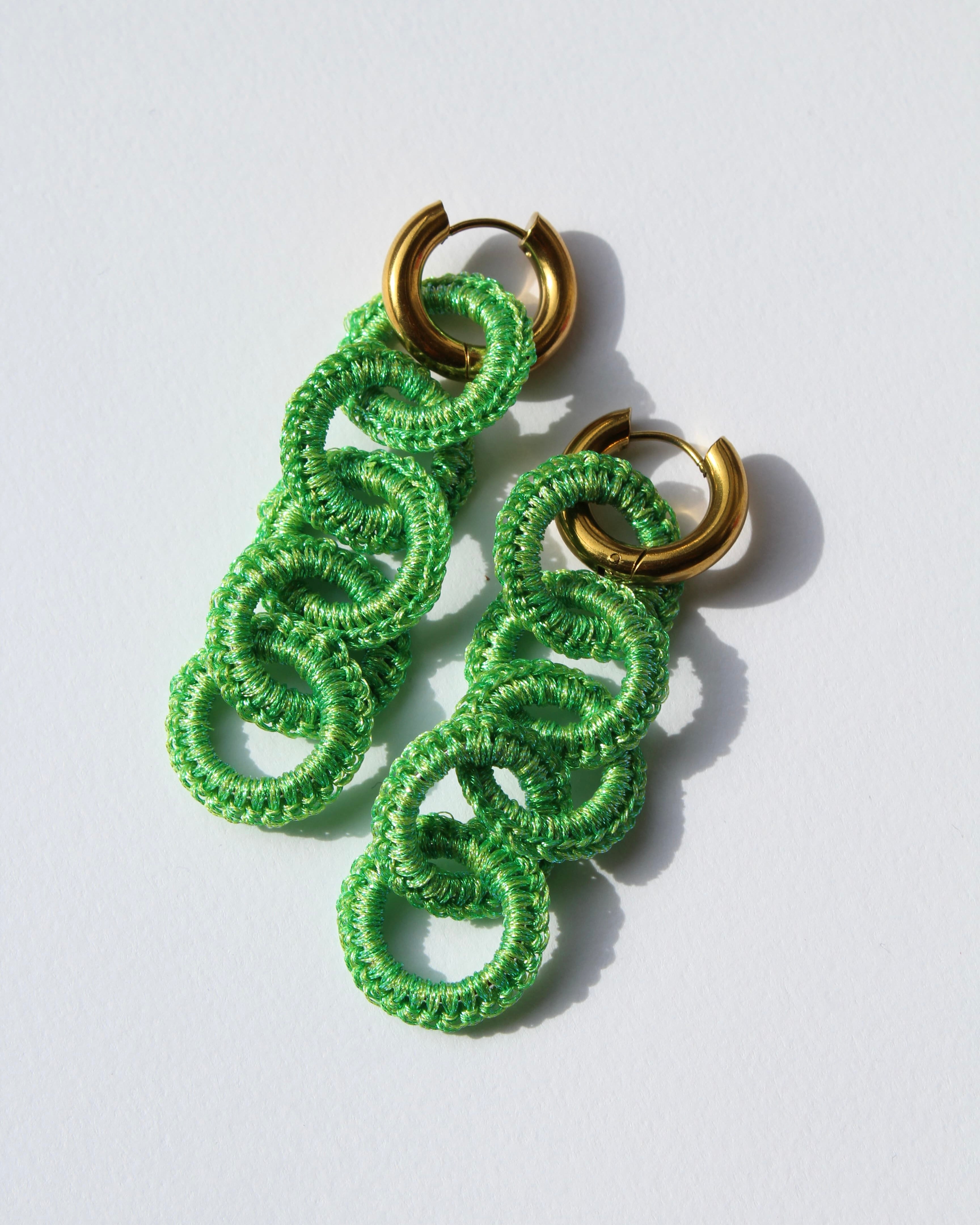 PENDIENTES MILÁN LARGOS BRILLANTES