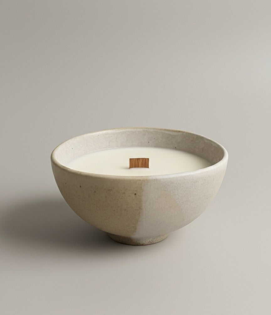 VELA CERÁMICA - BEIGE