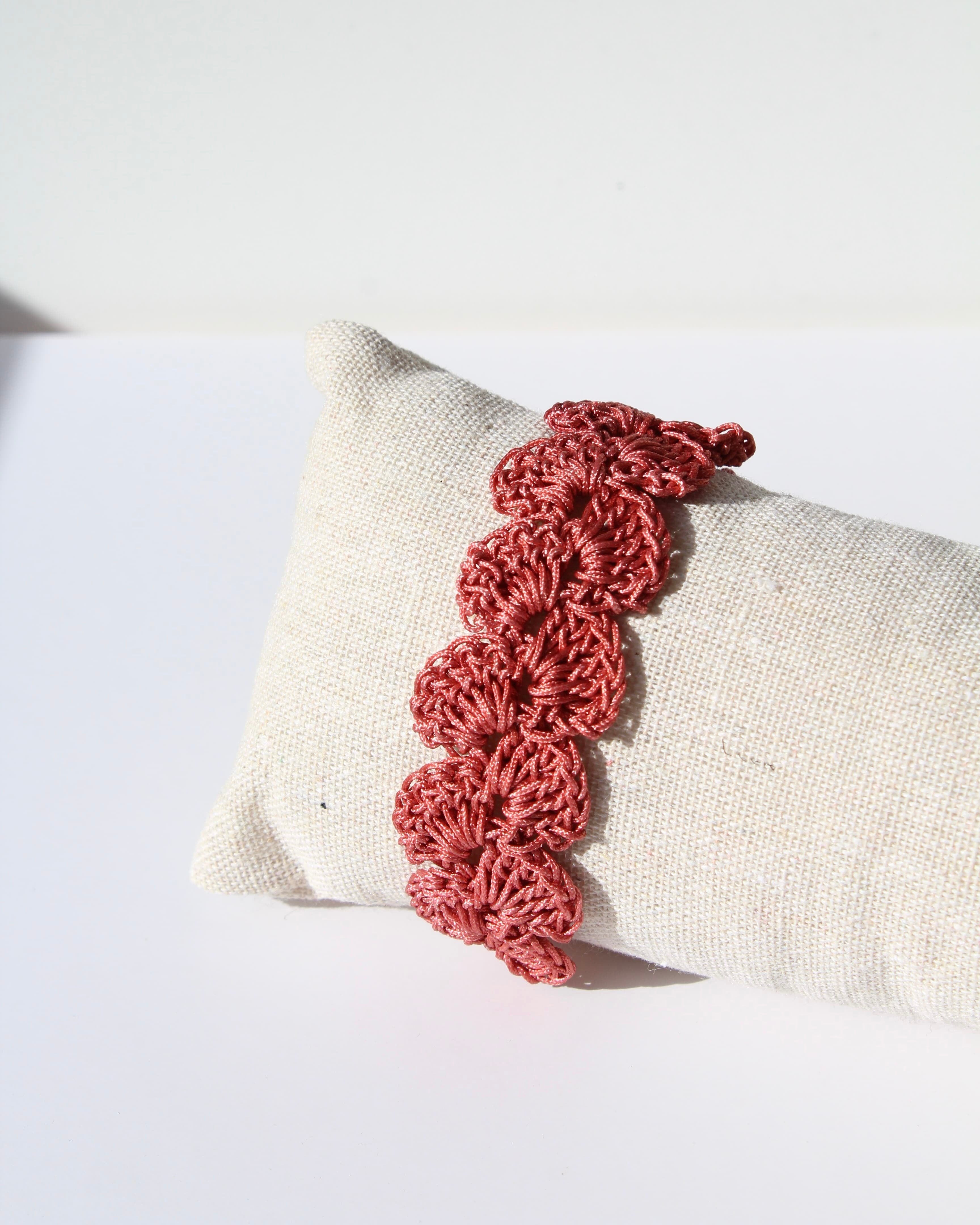 BRAZALETE CROCHET