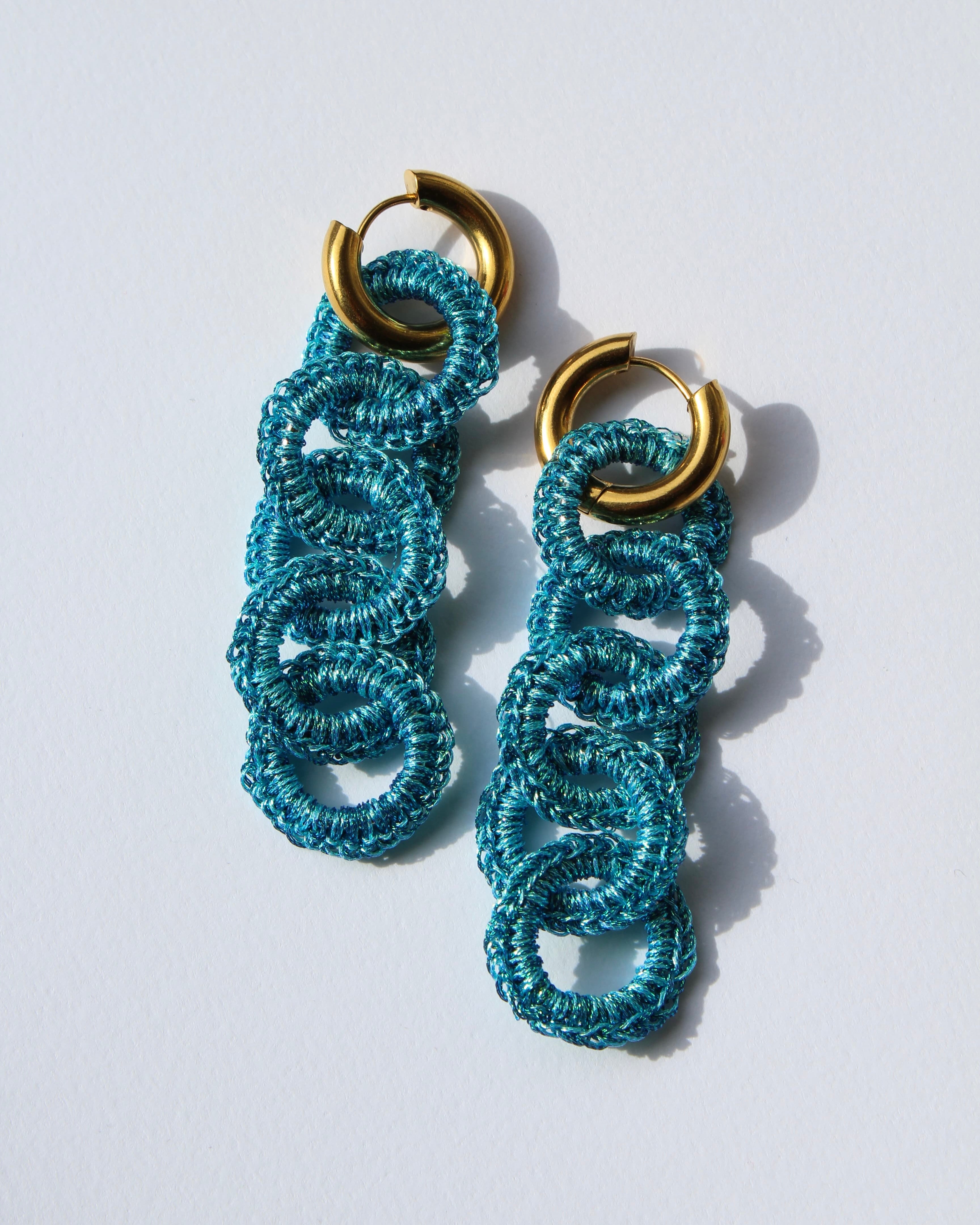 PENDIENTES MILÁN LARGOS BRILLANTES