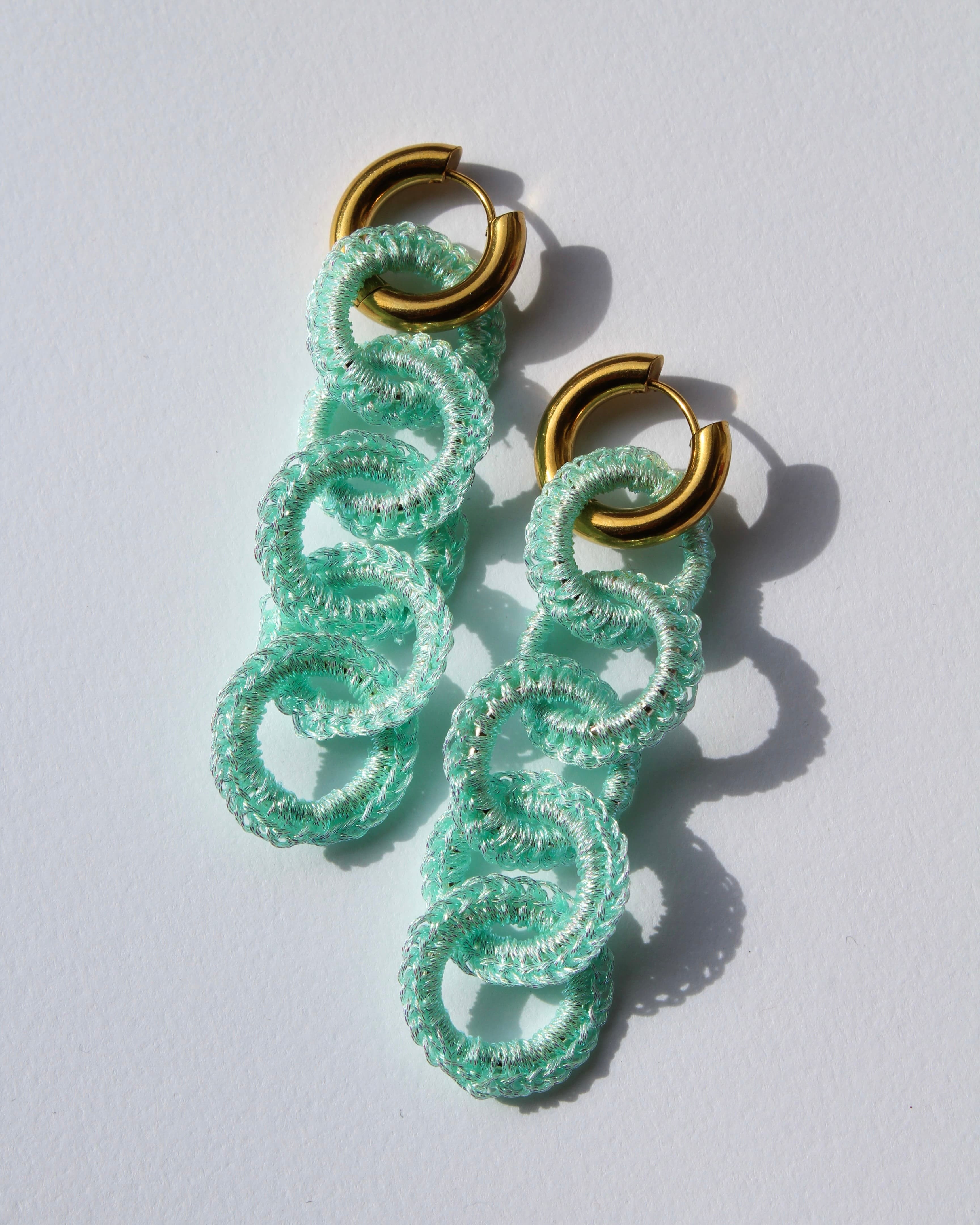 PENDIENTES MILÁN LARGOS BRILLANTES