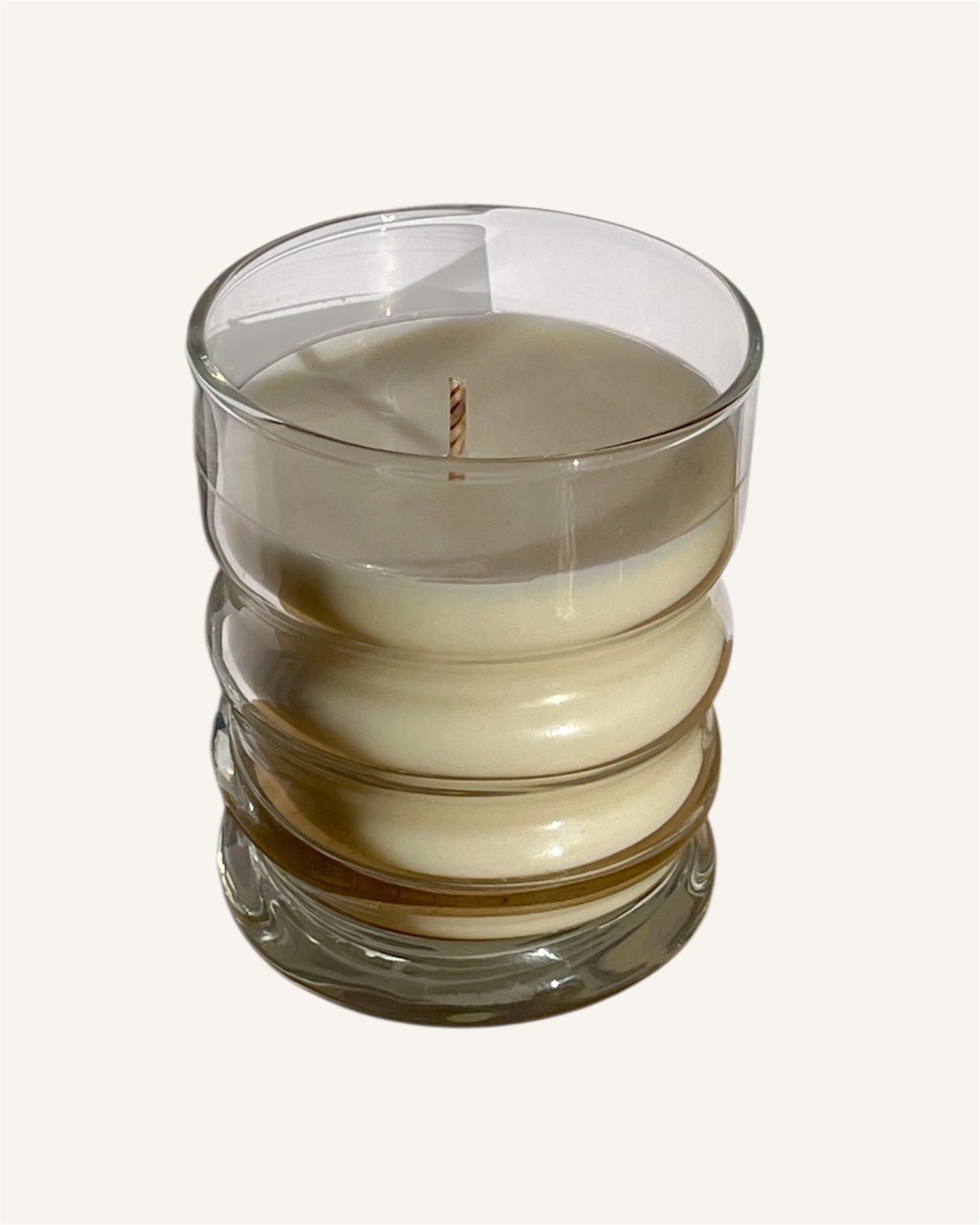 VELA  VASO-  TRANSPARENTE