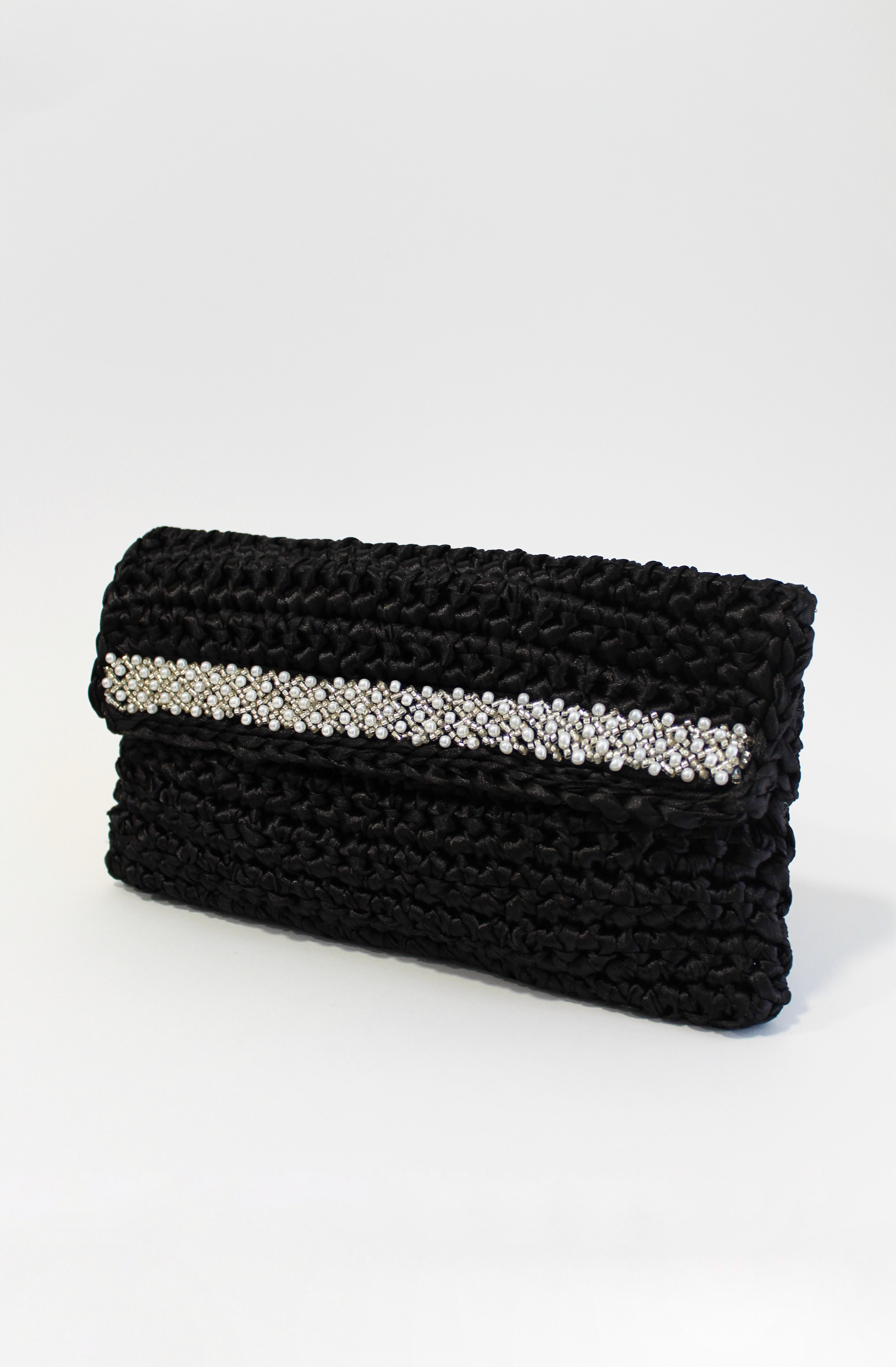 BOLSO DE MANO CON PEDRERÍA