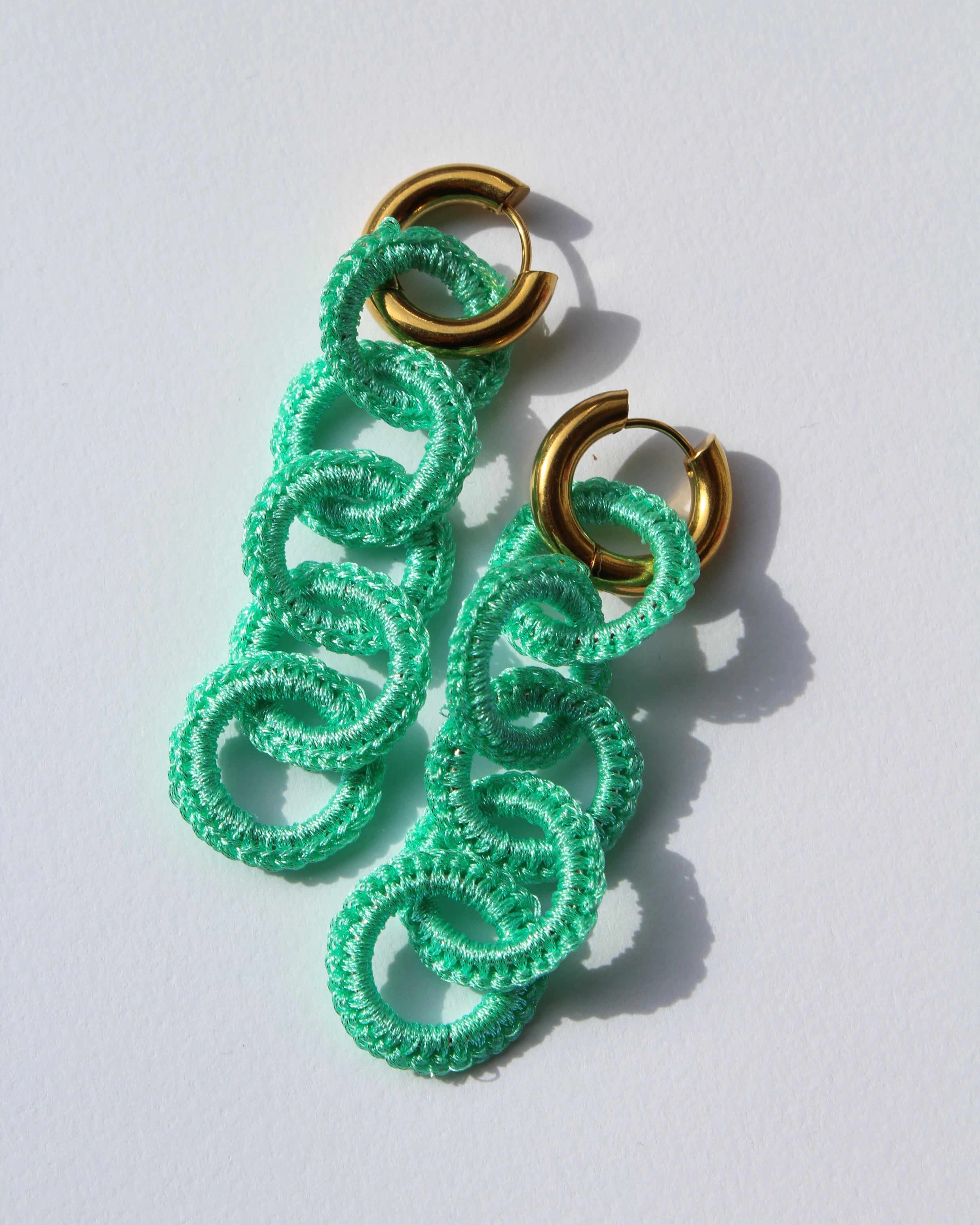 PENDIENTES MILÁN LARGOS BRILLANTES