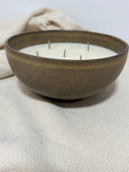VELA CERÁMICA - MARRÓN