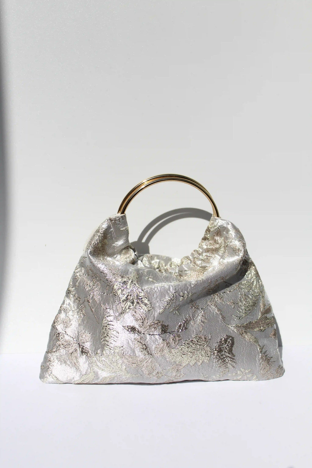 BOLSO PARIS TELA -  DORADO ESTAMPADO