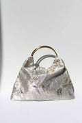 BOLSO PARIS TELA -  DORADO ESTAMPADO