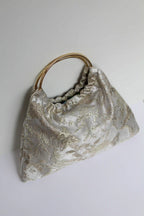 BOLSO PARIS TELA -  DORADO ESTAMPADO