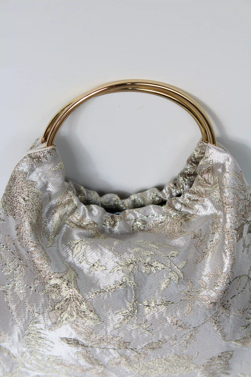 BOLSO PARIS TELA -  DORADO ESTAMPADO