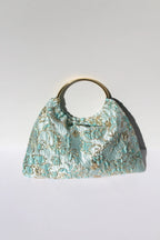 BOLSO PARIS TELA -  ESMERALDA ESTAMPADO