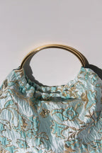 BOLSO PARIS TELA -  ESMERALDA ESTAMPADO