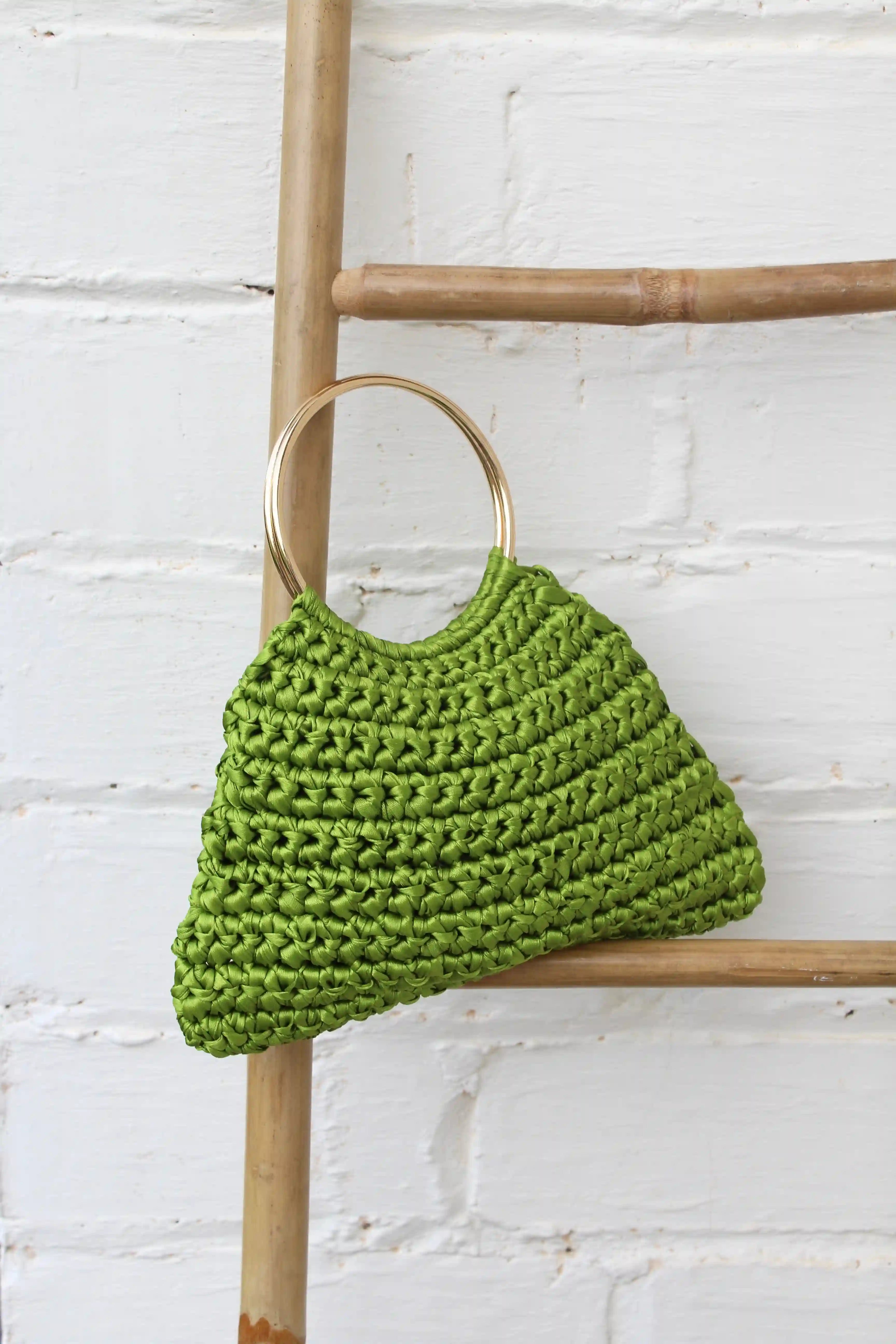BOLSO PARIS -  VERDE PISTACHO