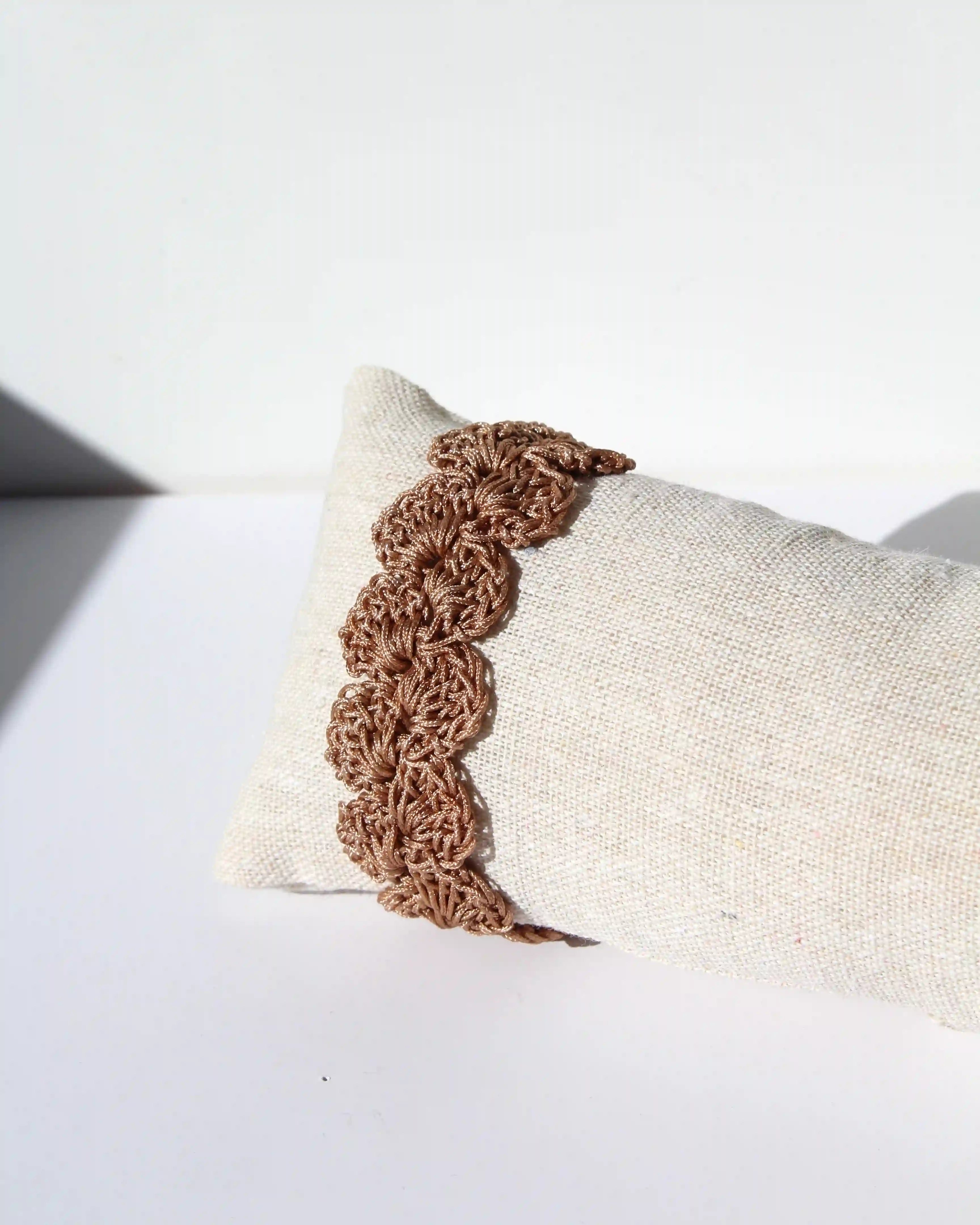 BRAZALETE CROCHET