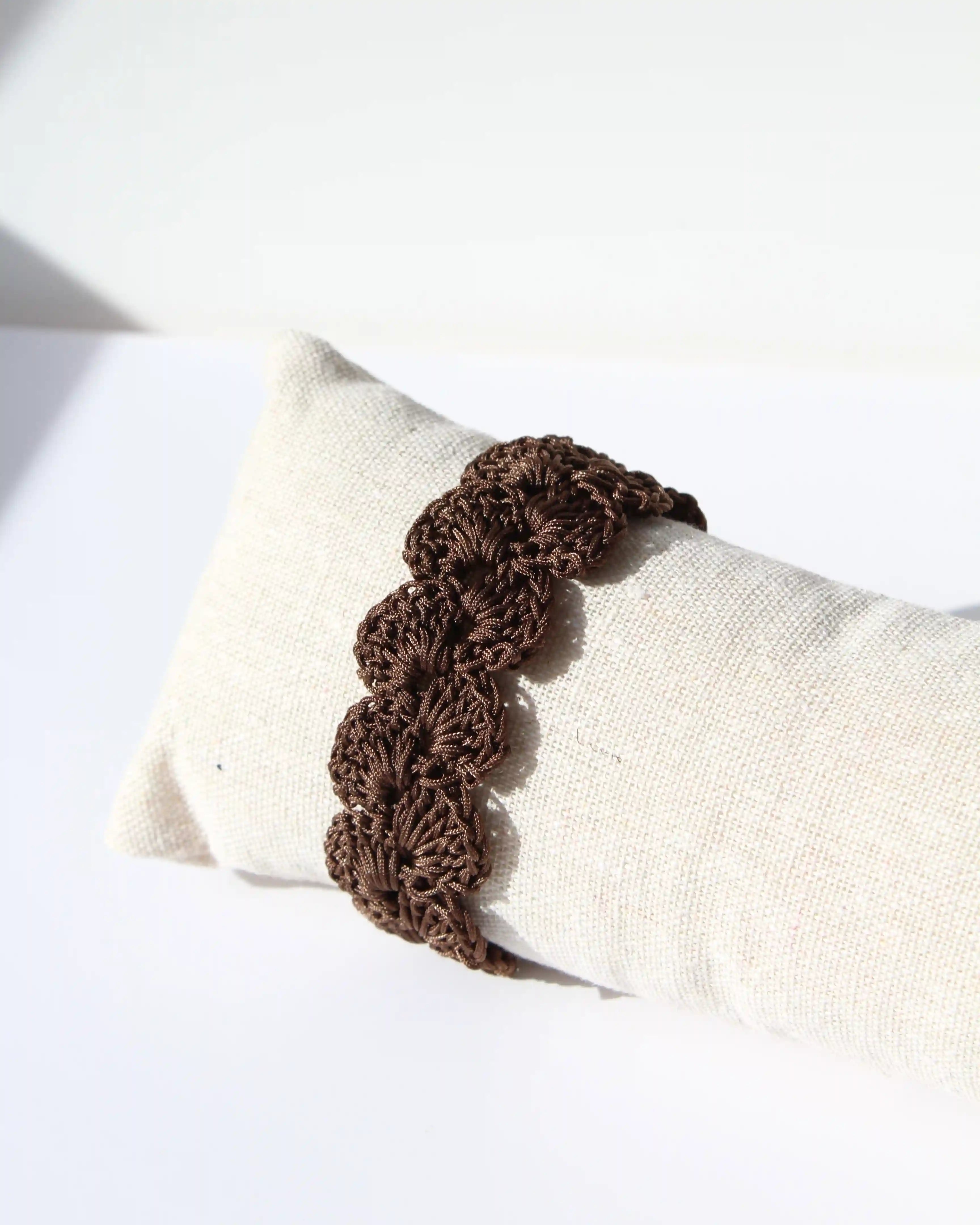 BRAZALETE CROCHET