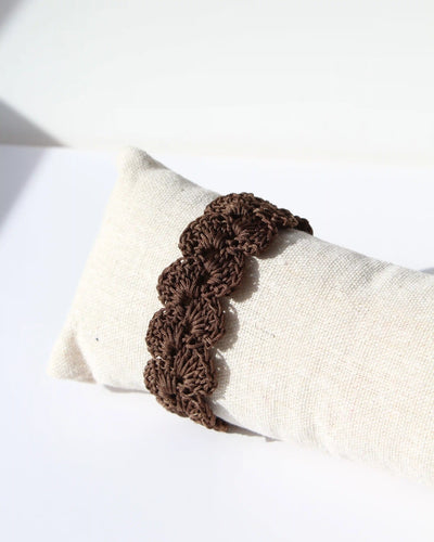 BRAZALETE CROCHET