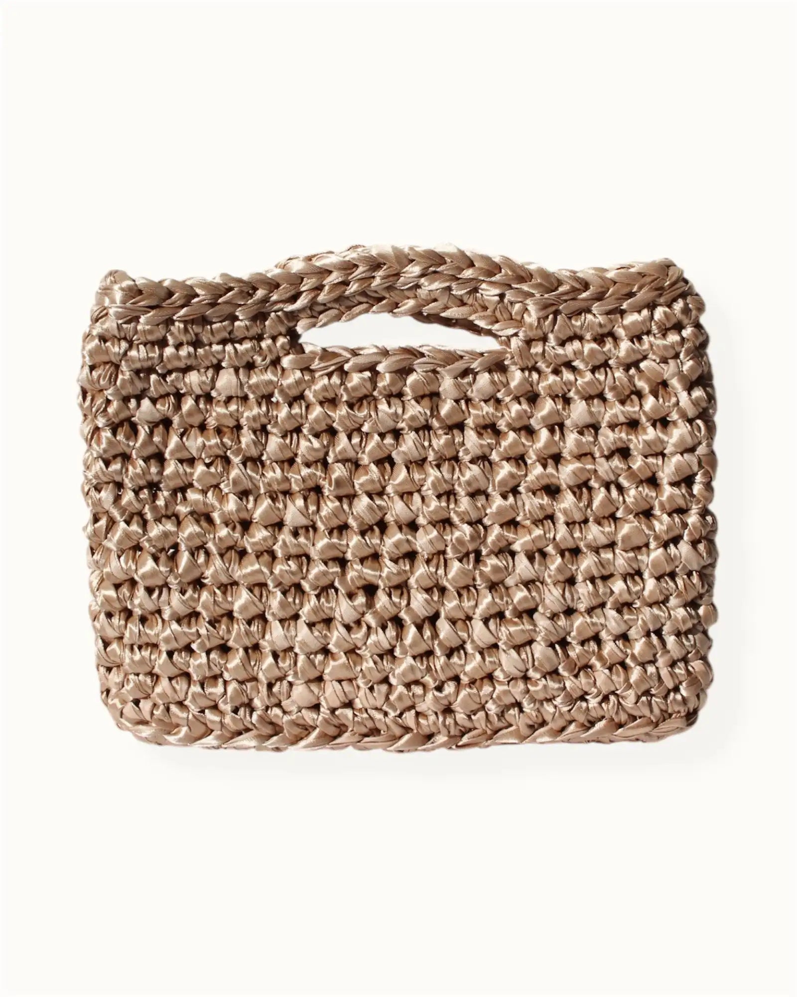 BOLSO BARCELONA RASO - DORADO