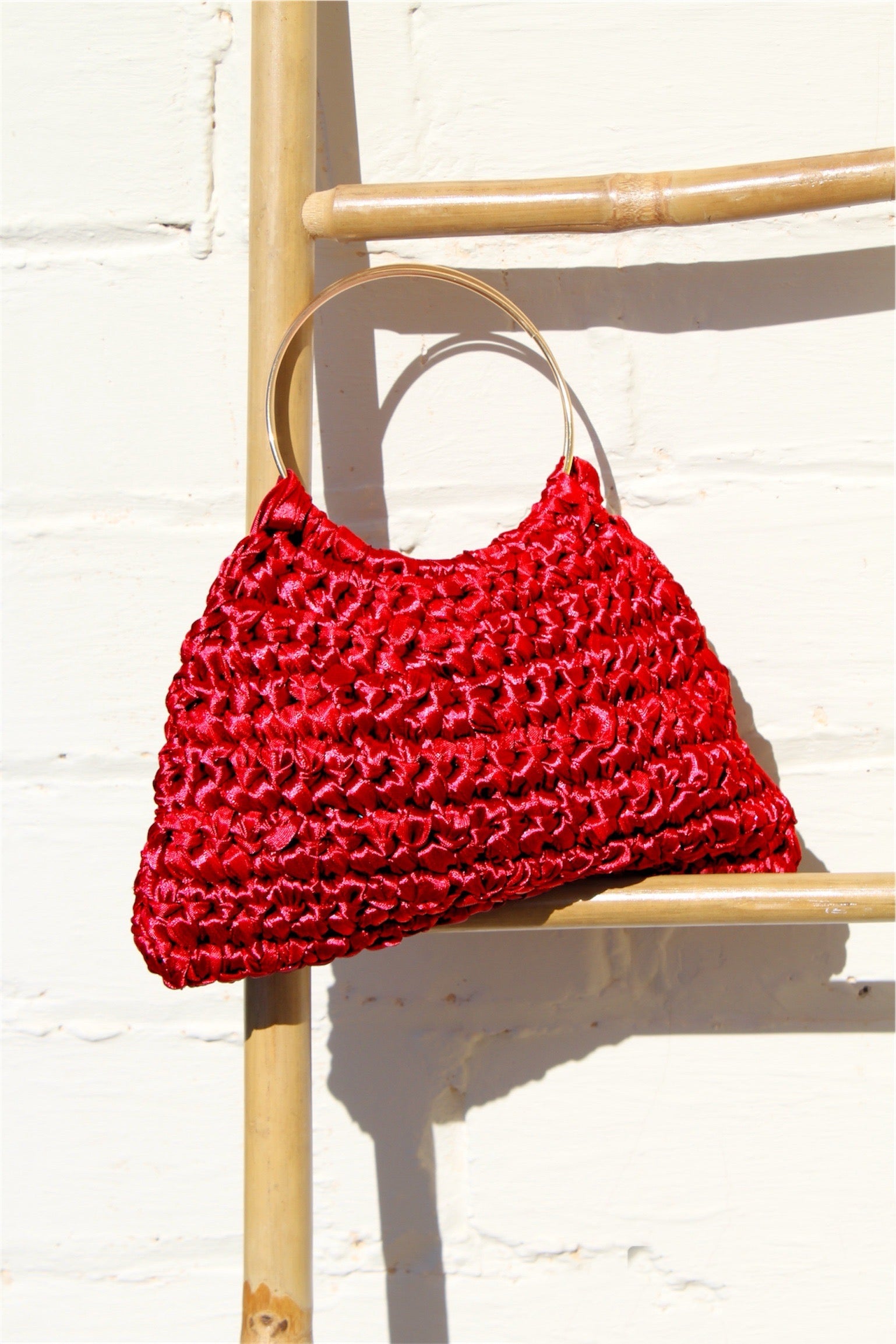 BOLSO PARIS -  ROJO VIVO