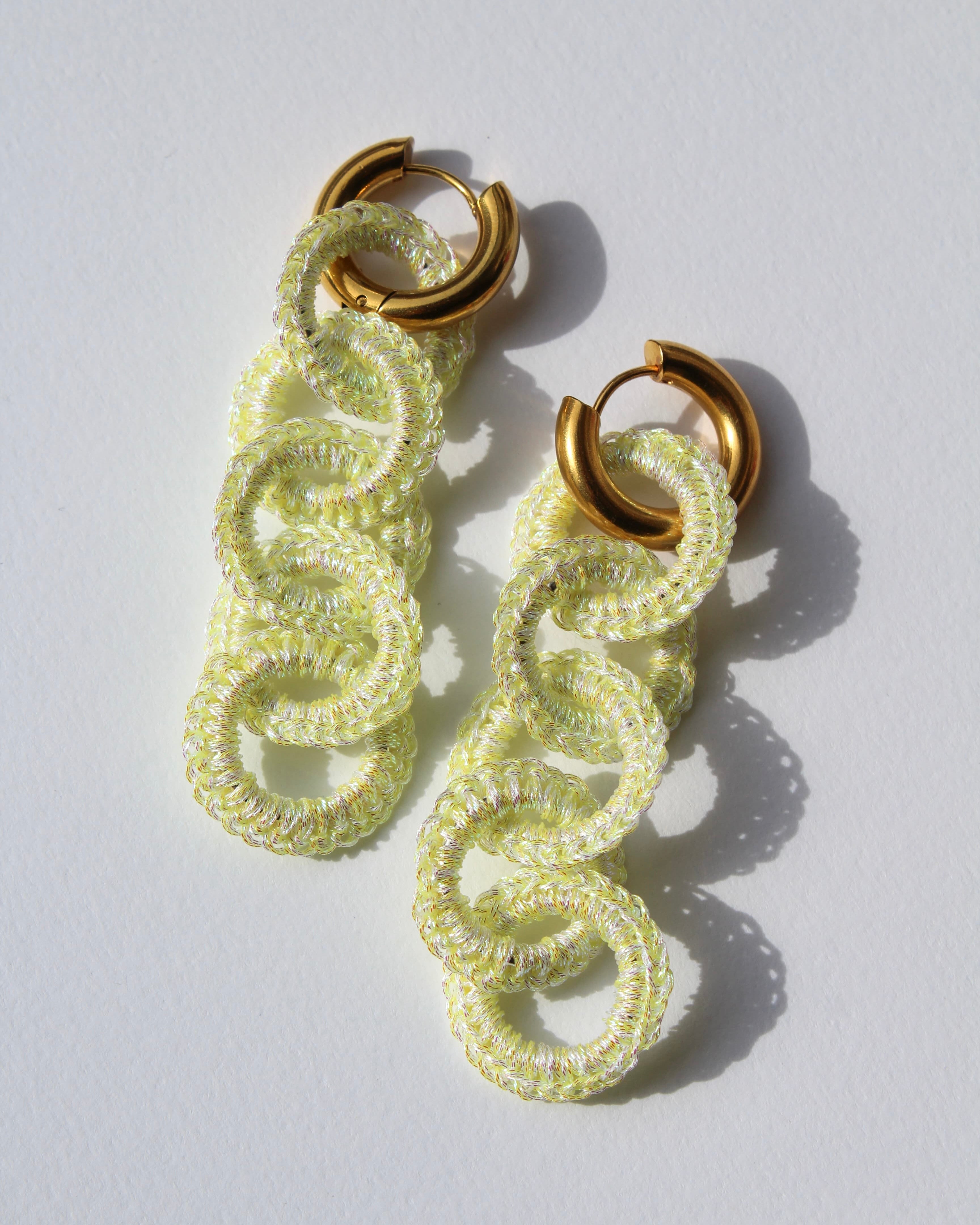 PENDIENTES MILÁN LARGOS BRILLANTES