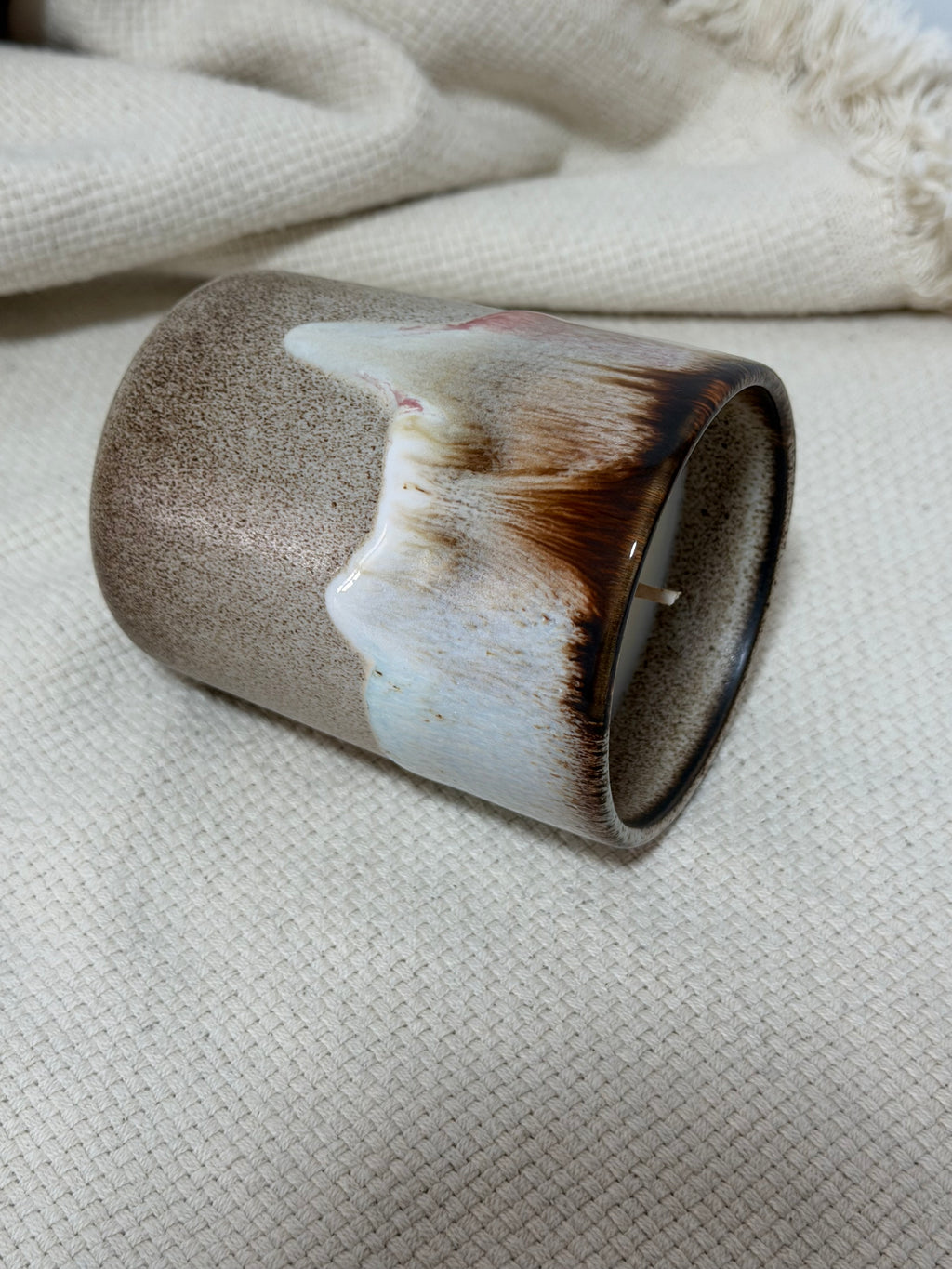 VELA CERÁMICA - VASO CUCA