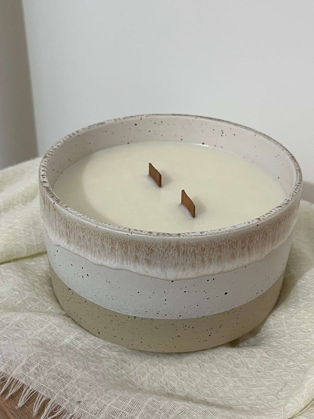 VELA CERÁMICA - BEIGE