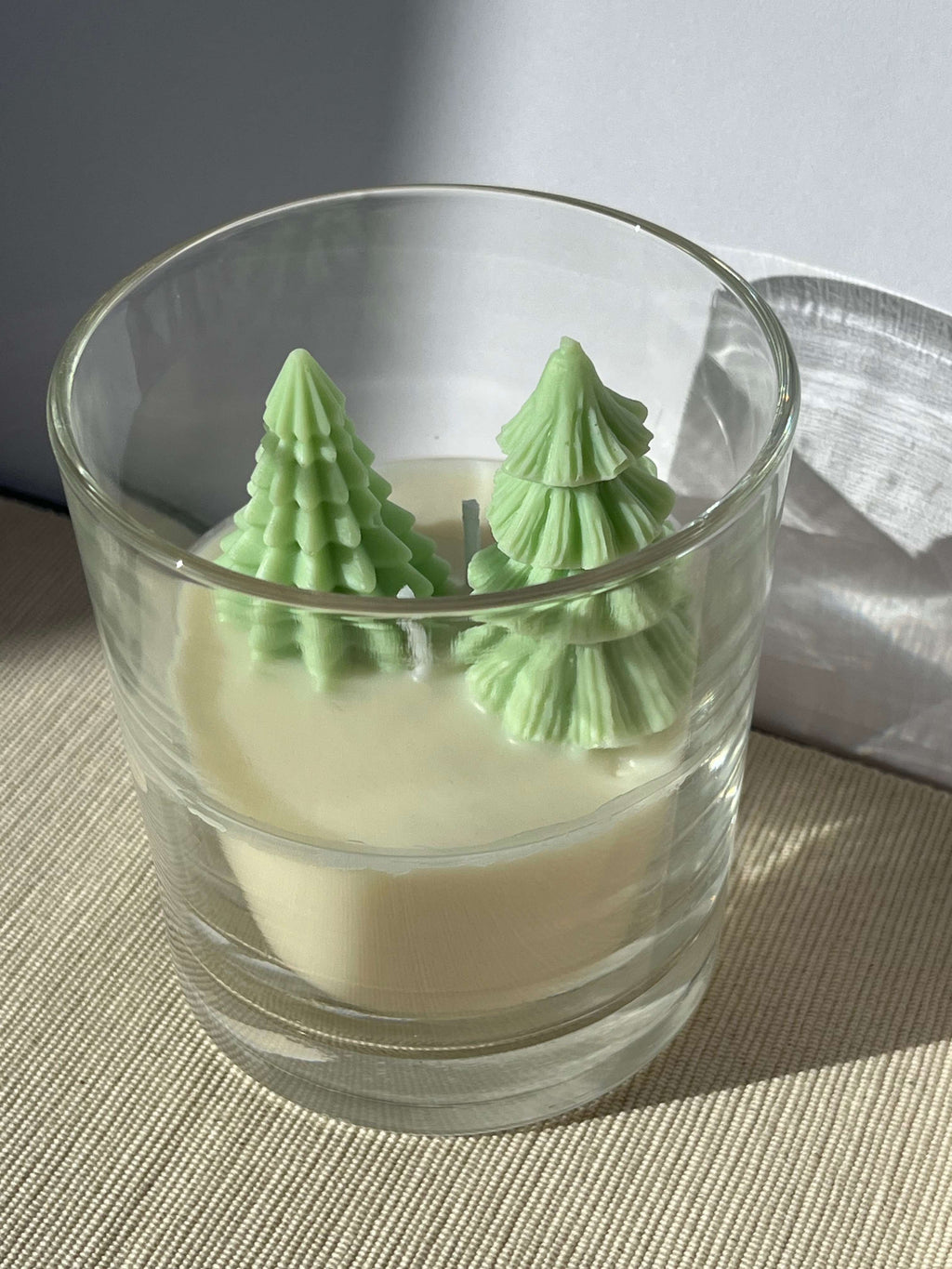 VASO- ARBOL NAVIDAD VERDES