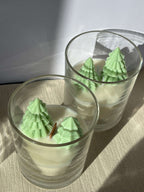 VASO- ARBOL NAVIDAD VERDES