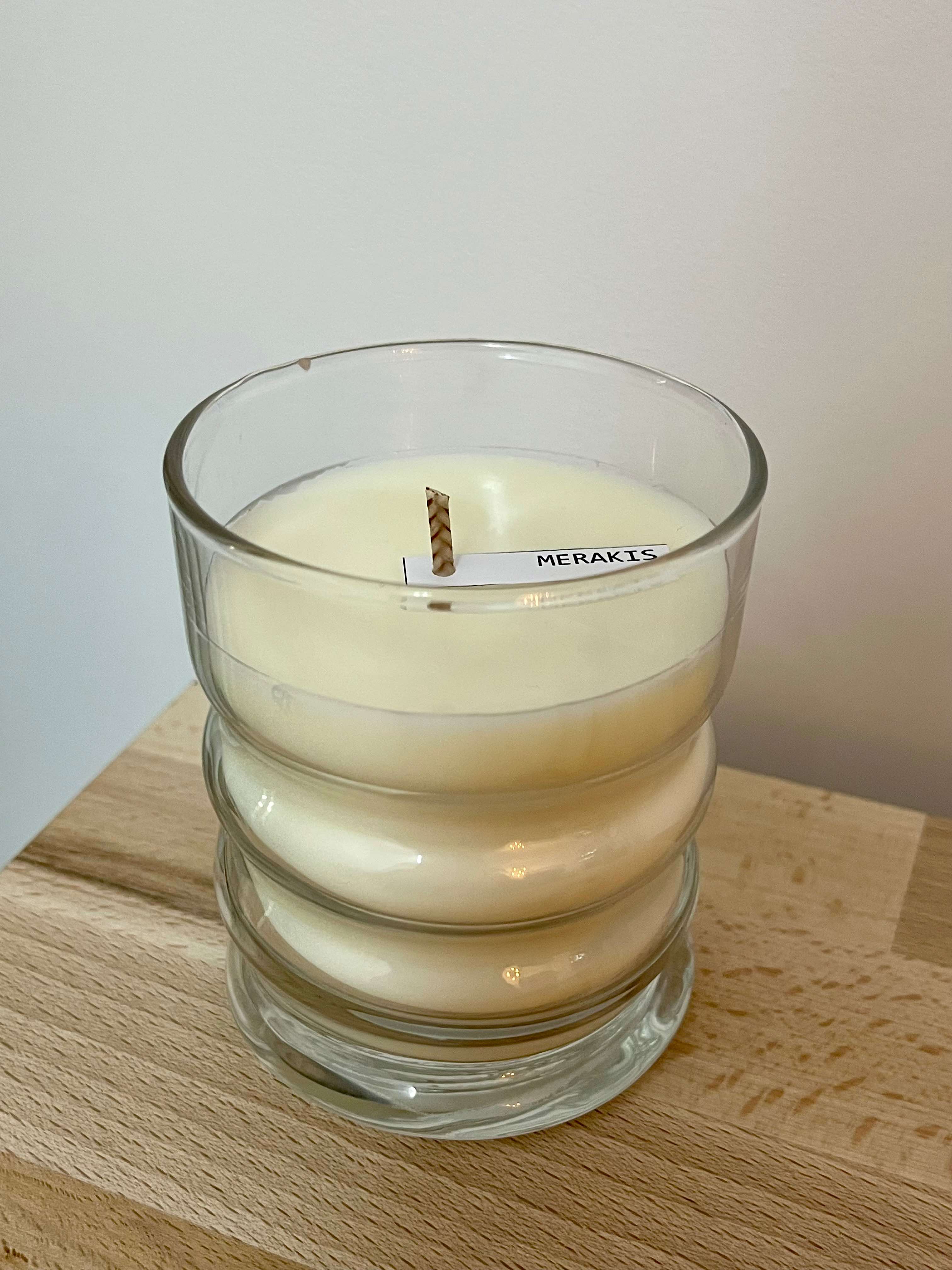 VELA VASO -  TRANSPARENTE