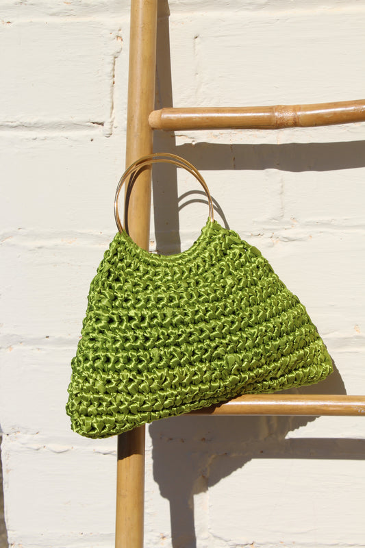 BOLSO PARIS -  VERDE PISTACHO