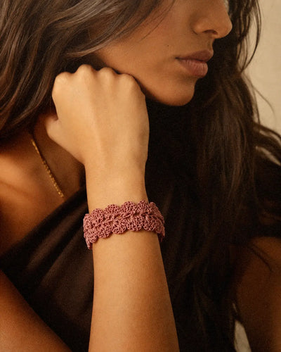 BRAZALETE CROCHET