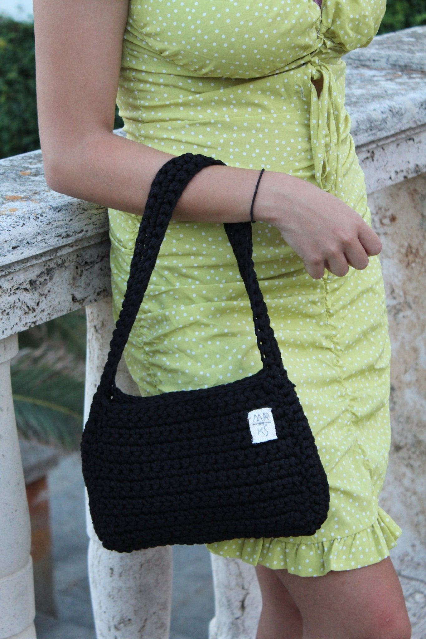 BOLSO BASYK - NEGRO - Merakis | Bolsos hechos a mano y decoración