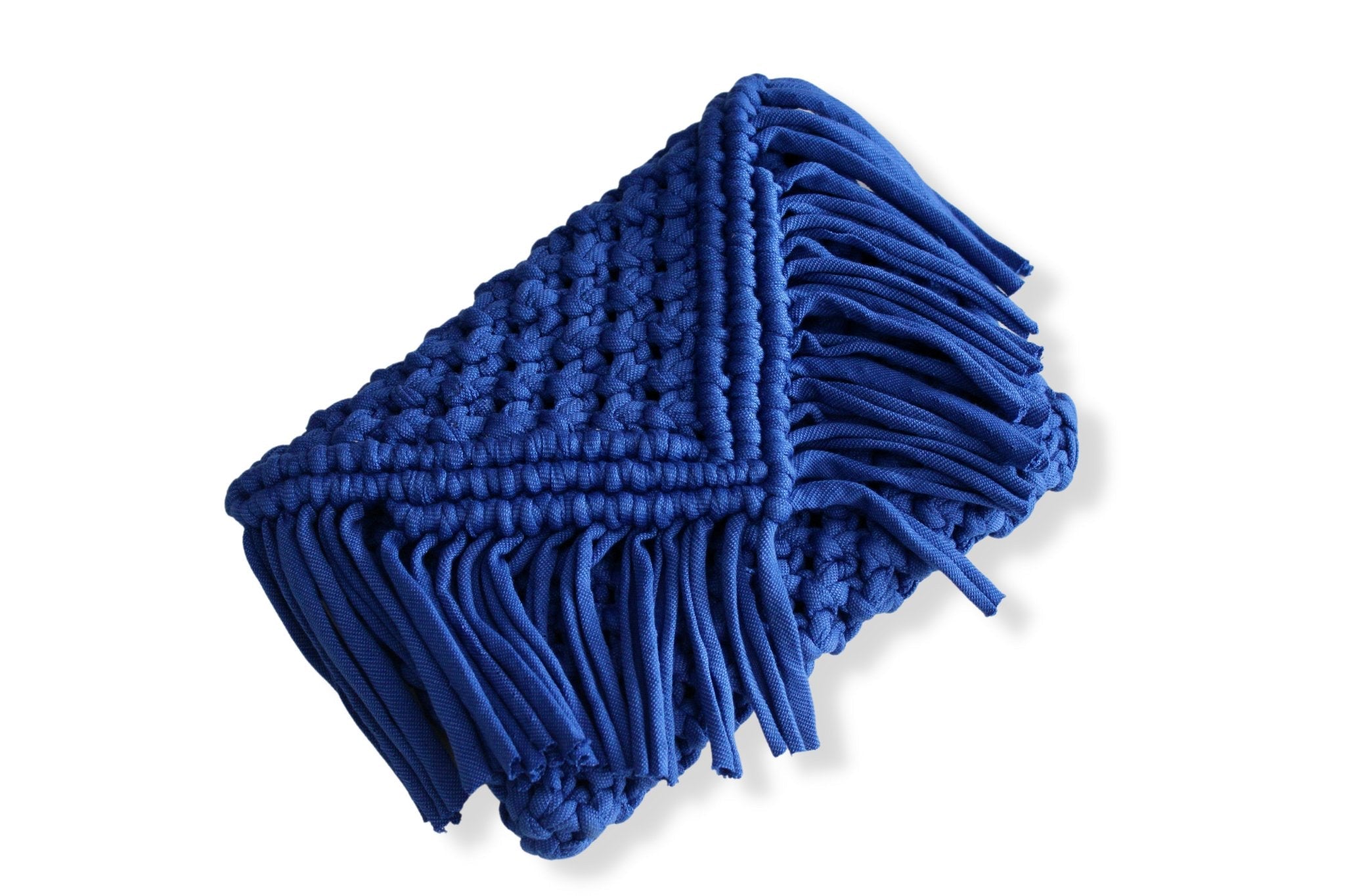 BOLSO CONCA - AZUL - Merakis | Bolsos hechos a mano y decoración