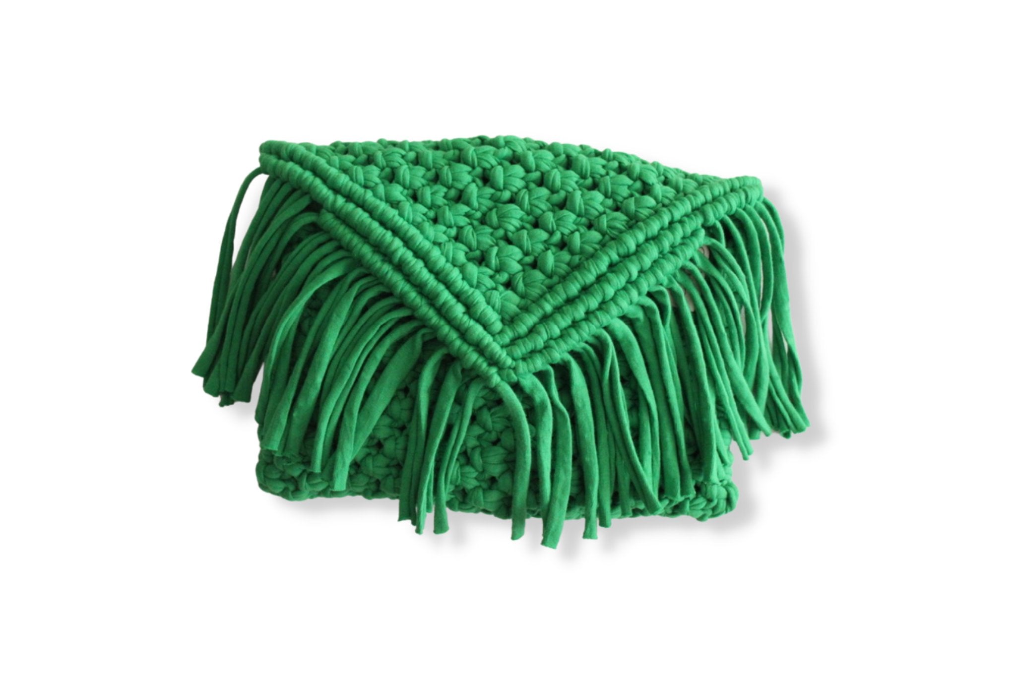 BOLSO CONCA - VERDE - Merakis | Bolsos hechos a mano y decoración