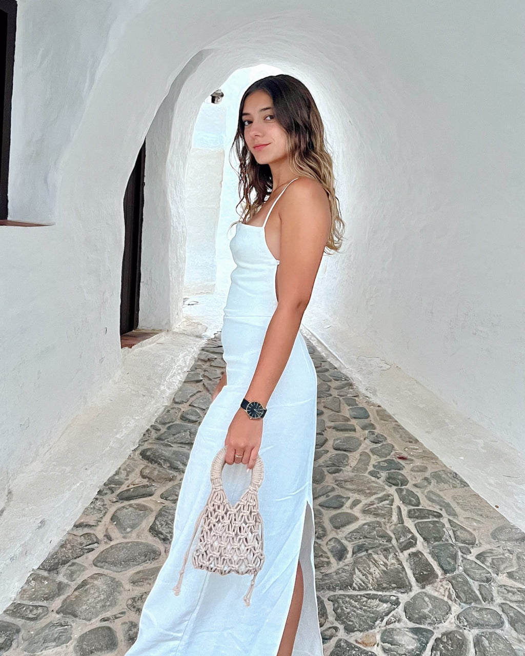 BOLSO GLAM MINI - BEIGE - Merakis | Bolsos hechos a mano y decoración