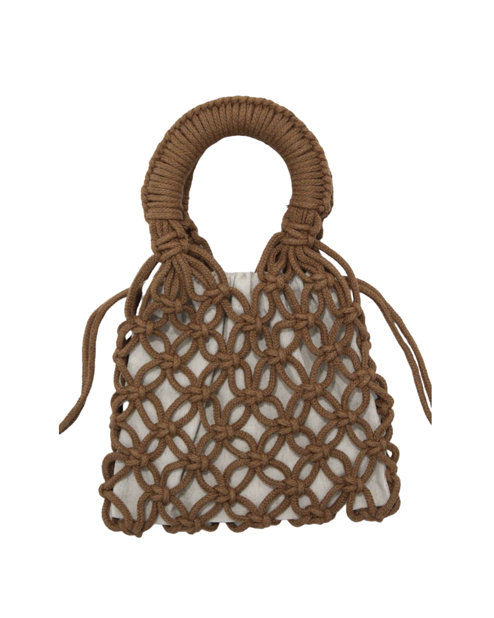 BOLSO GLAM MINI - MARRÓN - Merakis | Bolsos hechos a mano y decoración