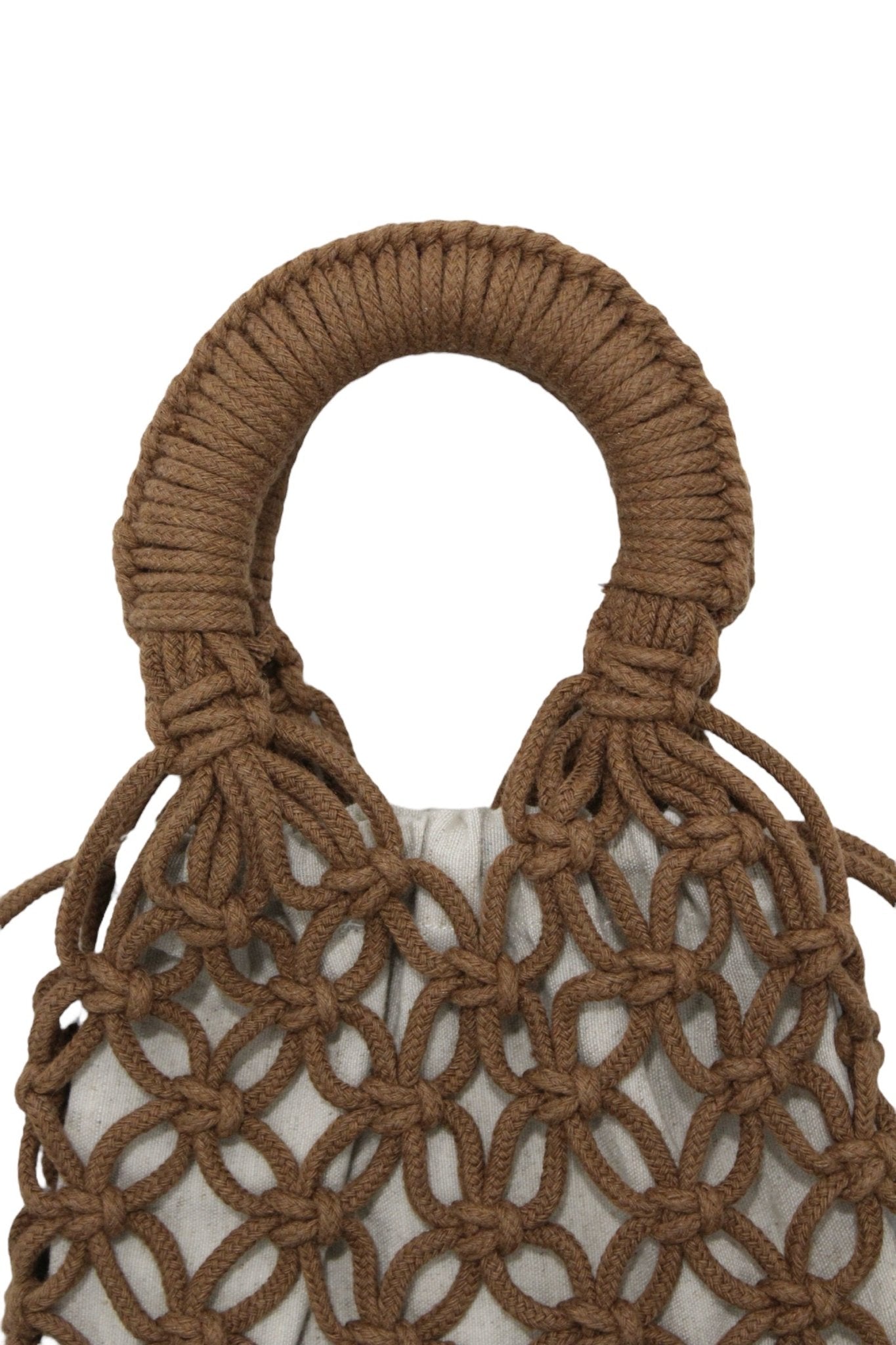 BOLSO GLAM MINI - MARRÓN - Merakis | Bolsos hechos a mano y decoración