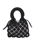 BOLSO GLAM MINI - NEGRO - Merakis | Bolsos hechos a mano y decoración