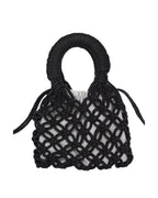 BOLSO GLAM MINI - NEGRO - Merakis | Bolsos hechos a mano y decoración