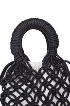 BOLSO GLAM MINI - NEGRO - Merakis | Bolsos hechos a mano y decoración