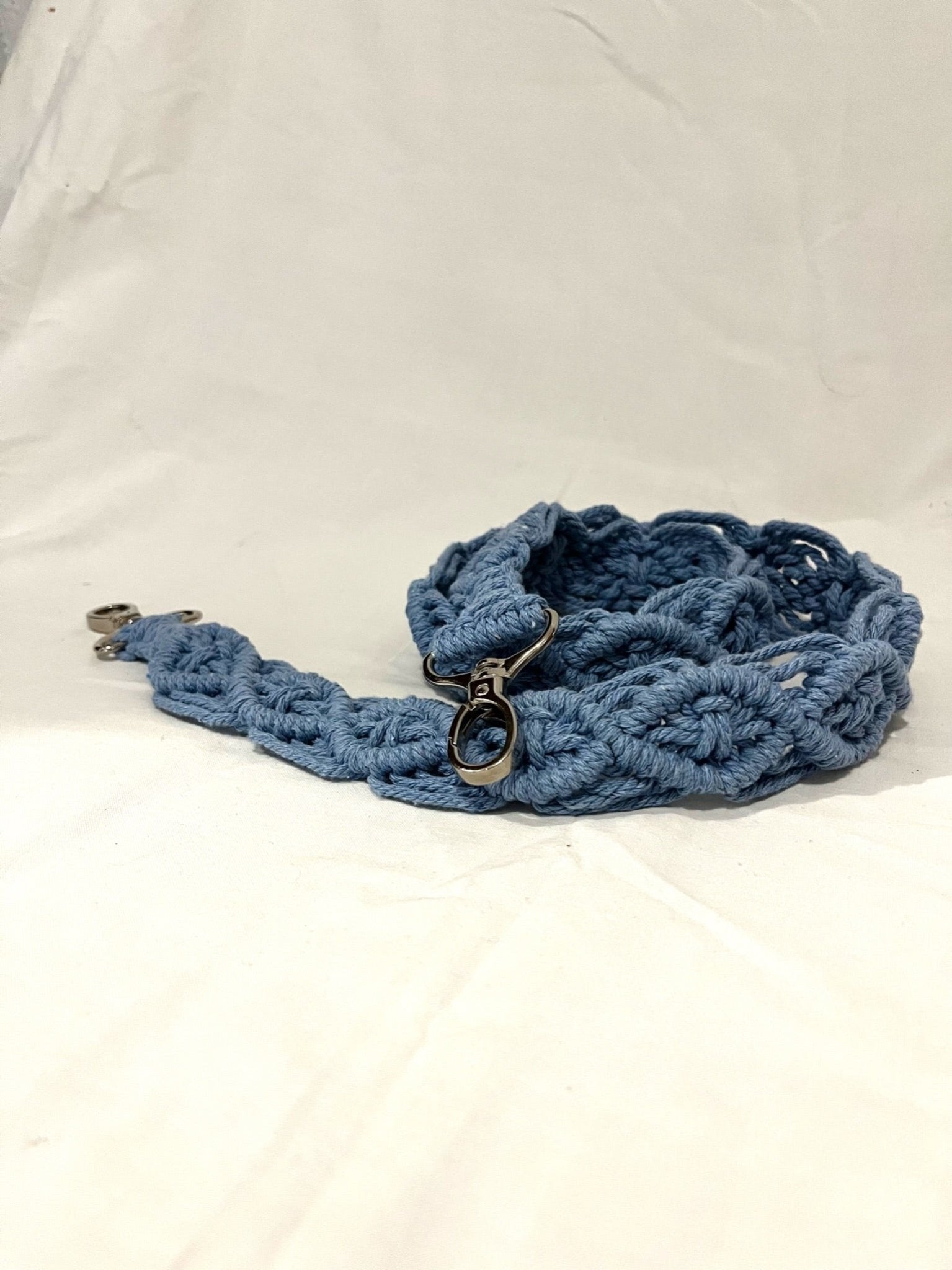 CORREAS BOLSO- NUDO AZUL - Merakis | Bolsos hechos a mano y decoración