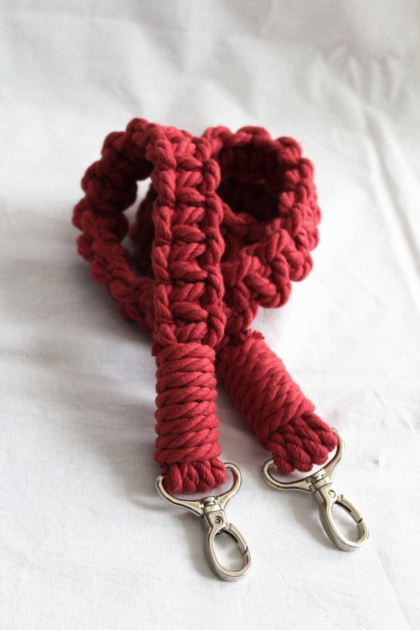 CORREAS BOLSO- PLANA GRANATE - Merakis | Bolsos hechos a mano y decoración