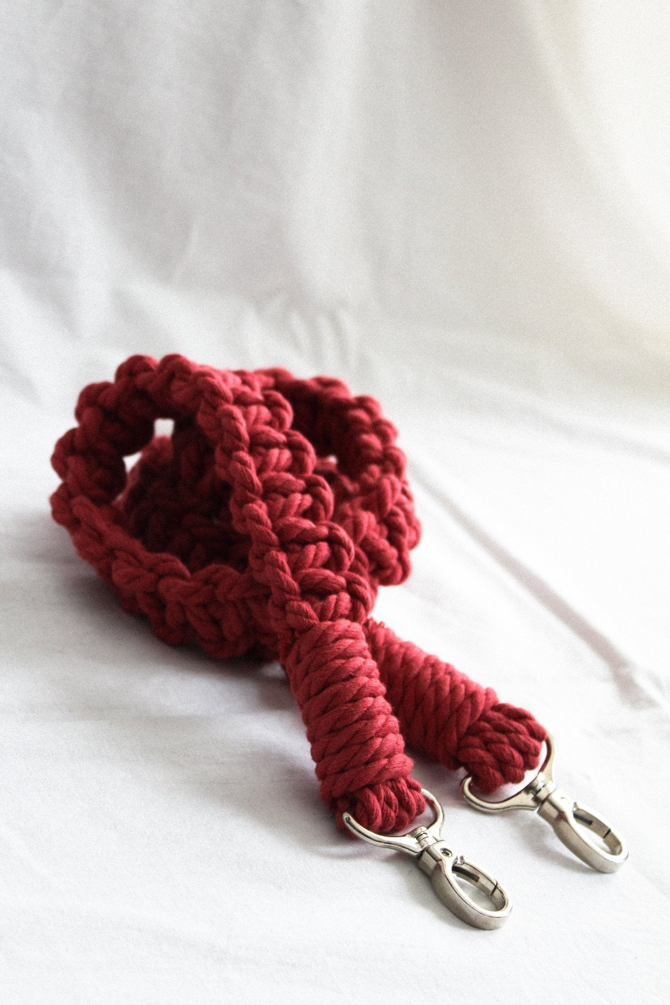 CORREAS BOLSO- PLANA GRANATE - Merakis | Bolsos hechos a mano y decoración