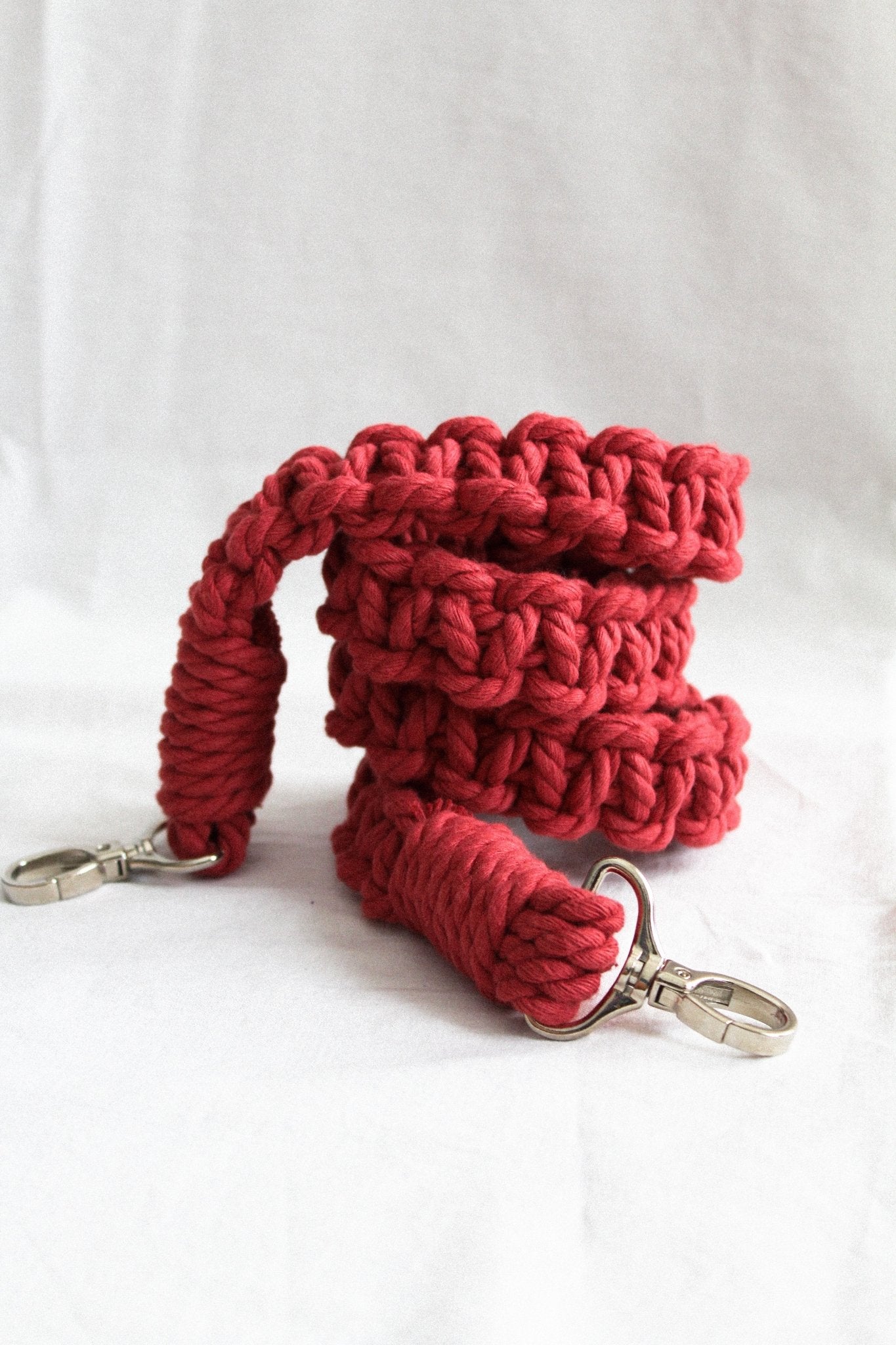 CORREAS BOLSO- PLANA GRANATE - Merakis | Bolsos hechos a mano y decoración