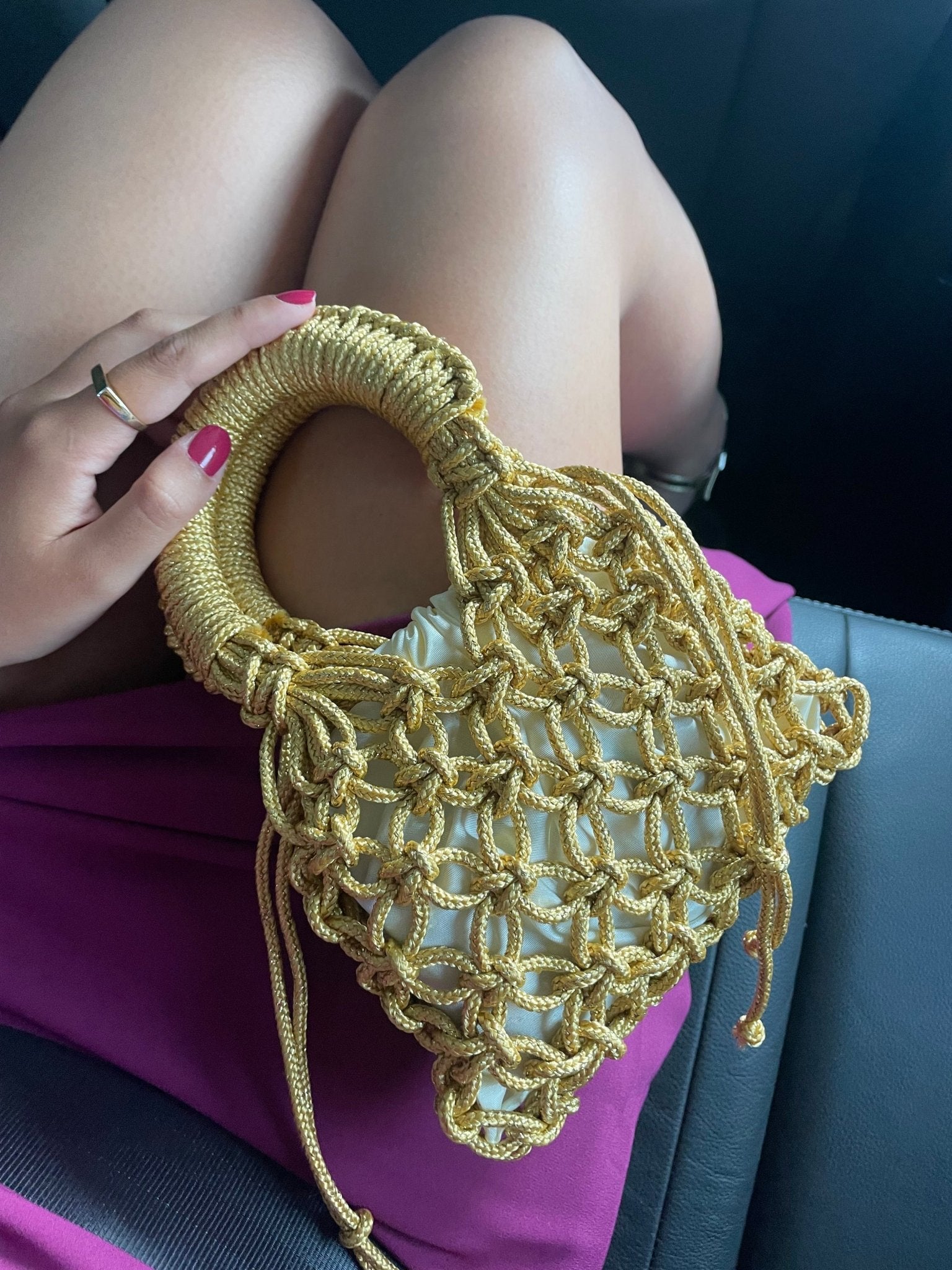 GLAM PARTY DORADO - LIMITED EDITION - Merakis | Bolsos hechos a mano y decoración